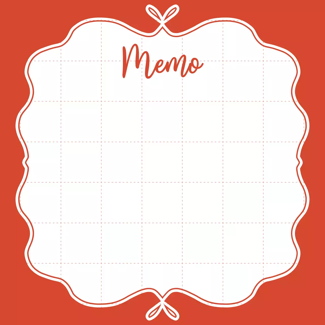 Desain Alat Tulis Pita Merah