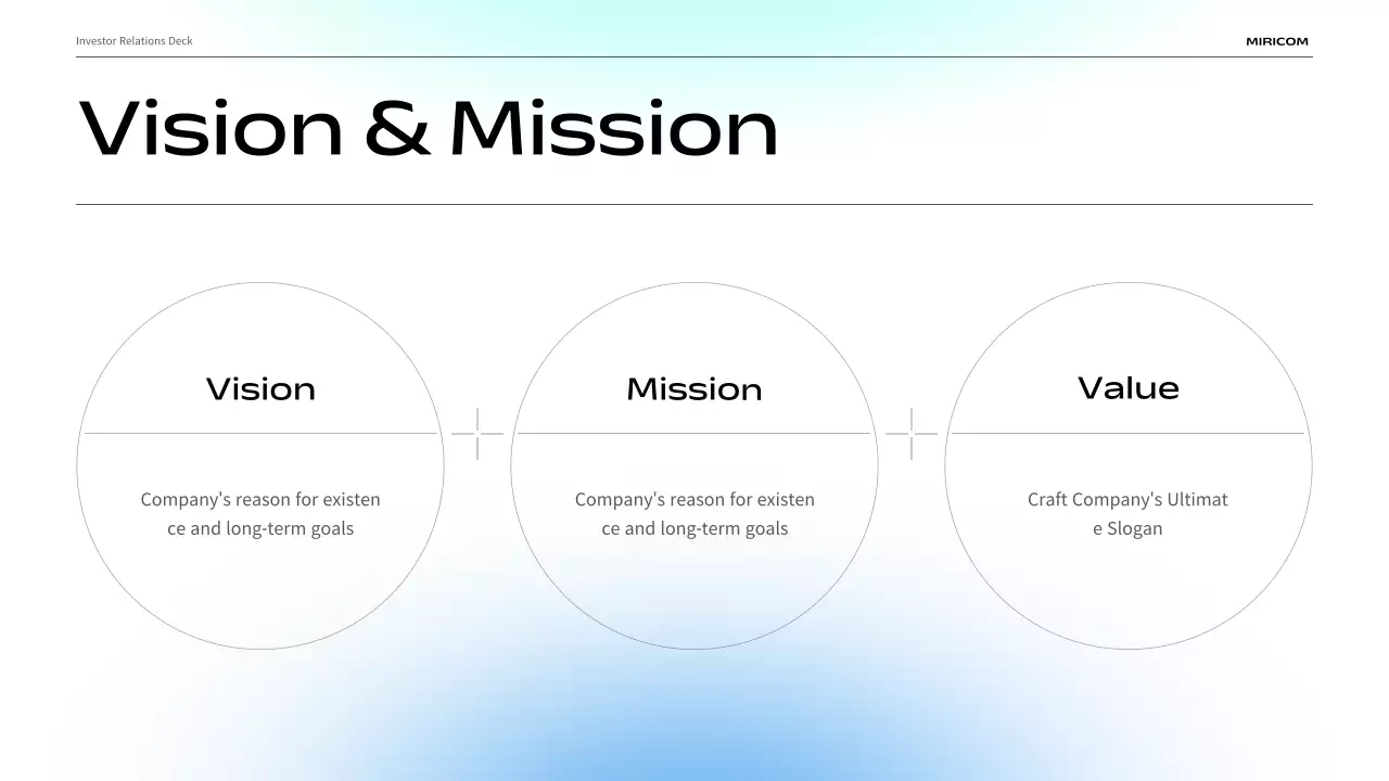 presentasi bisnis modern biru