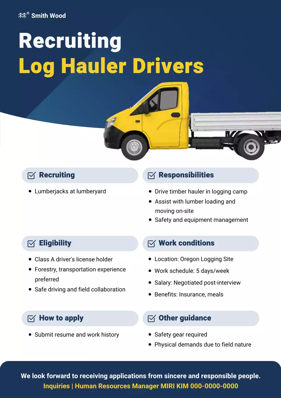 Rekrutmen Biru Sederhana