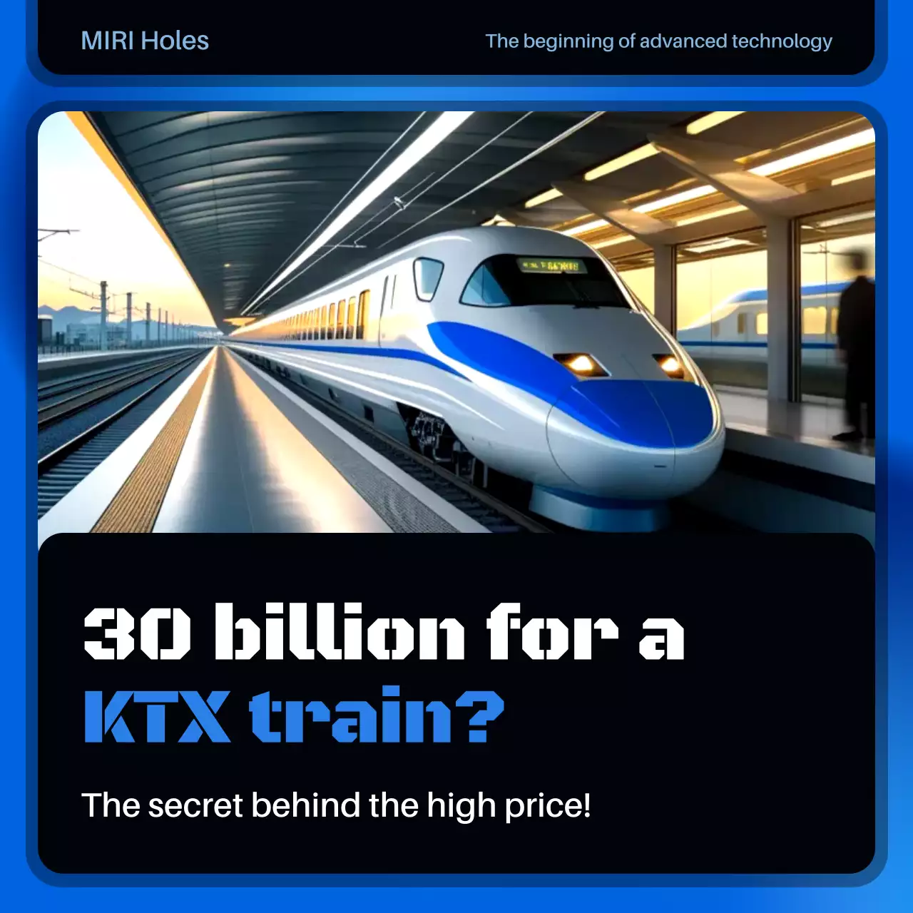 Quảng cáo giao thông hiện đại màu xanh