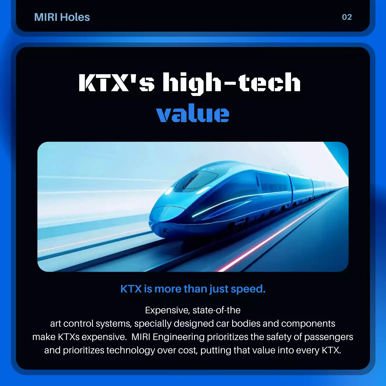 Quảng cáo giao thông hiện đại màu xanh