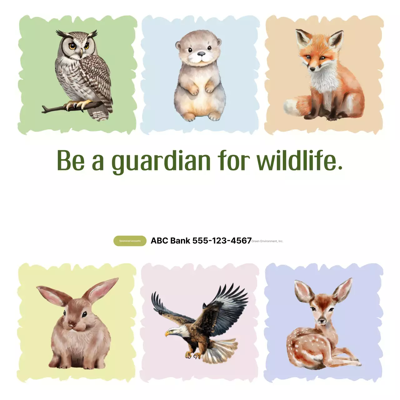 Kampanye Perlindungan Hewan Bayi Beige