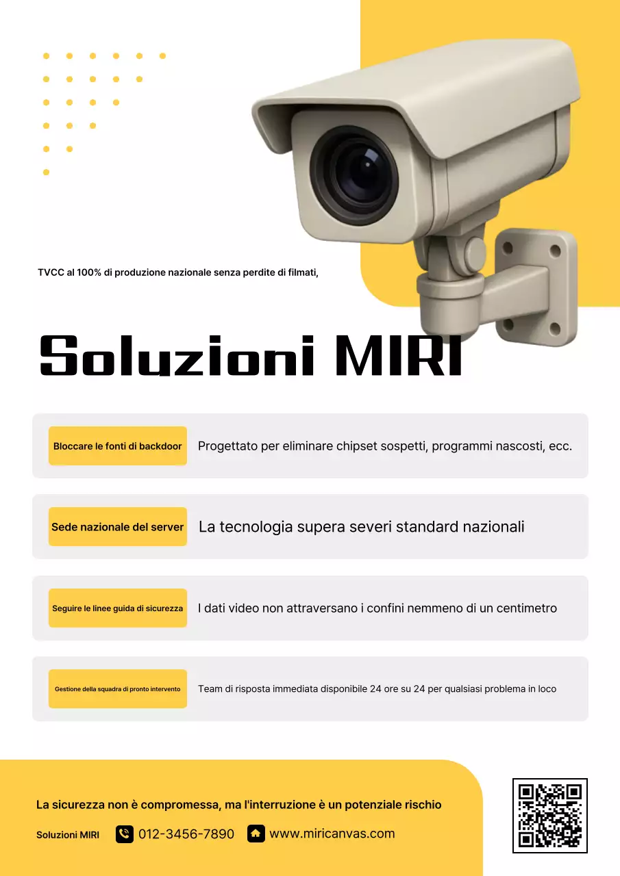 Pubblicità di sicurezza moderna beige