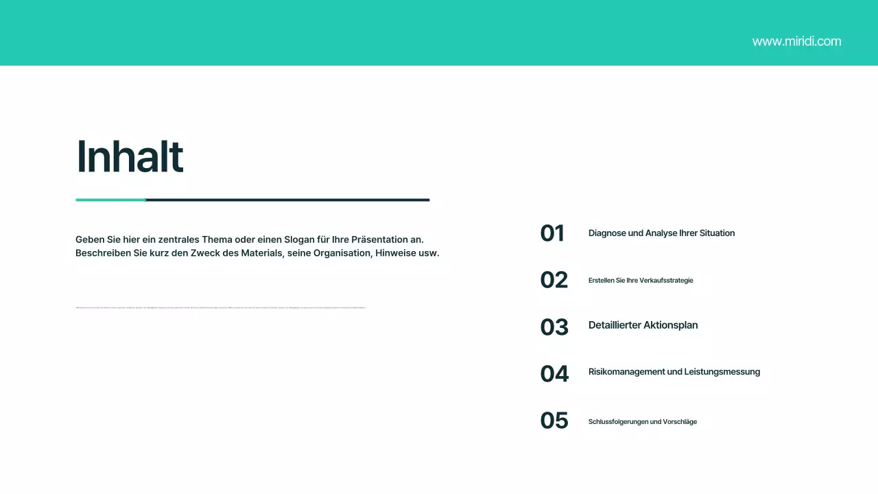 Mint Modern Businessplan