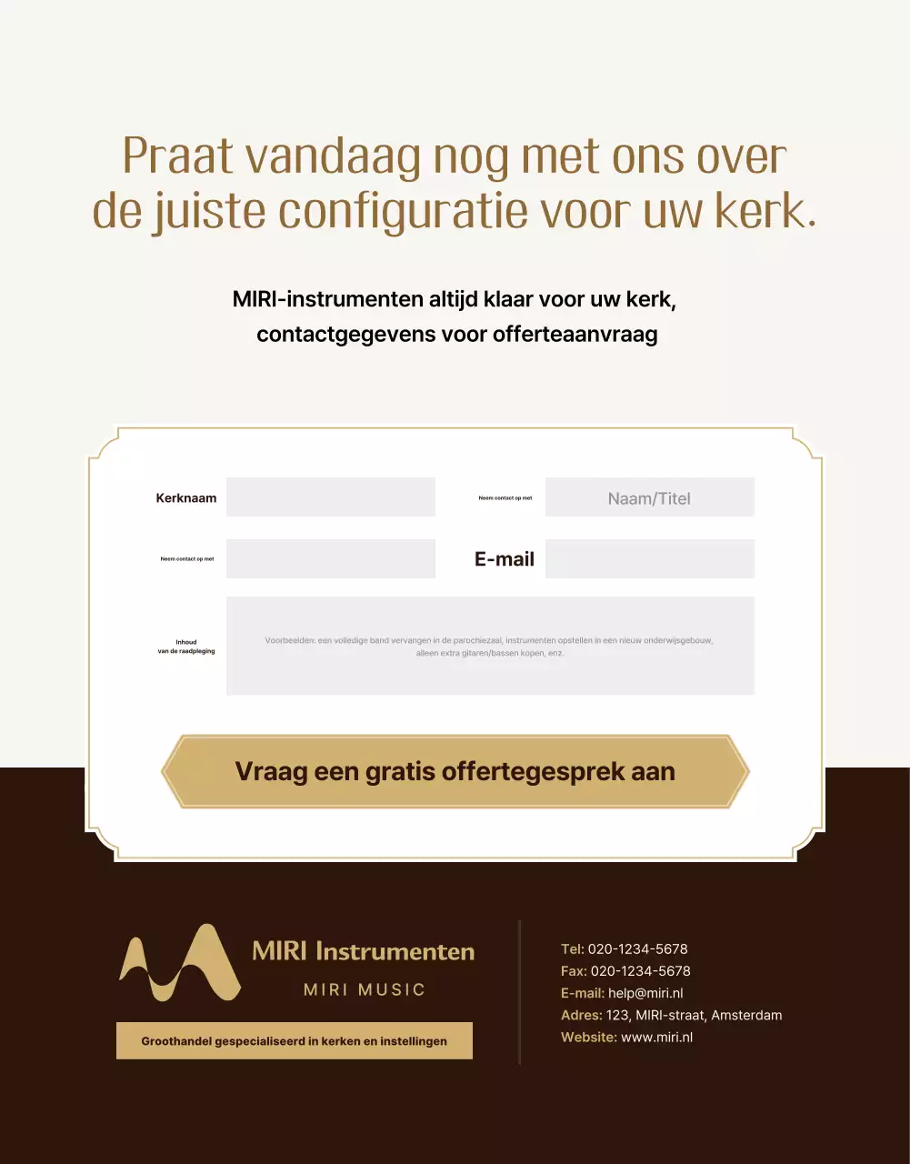 Brown Klassieke Instrumentengids