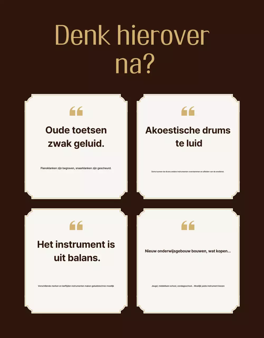 Brown Klassieke Instrumentengids
