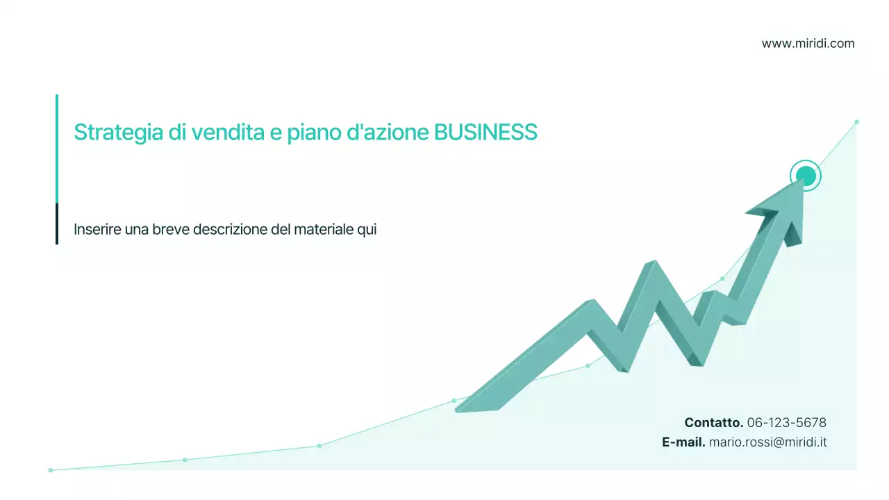 Piano aziendale moderno di Mint