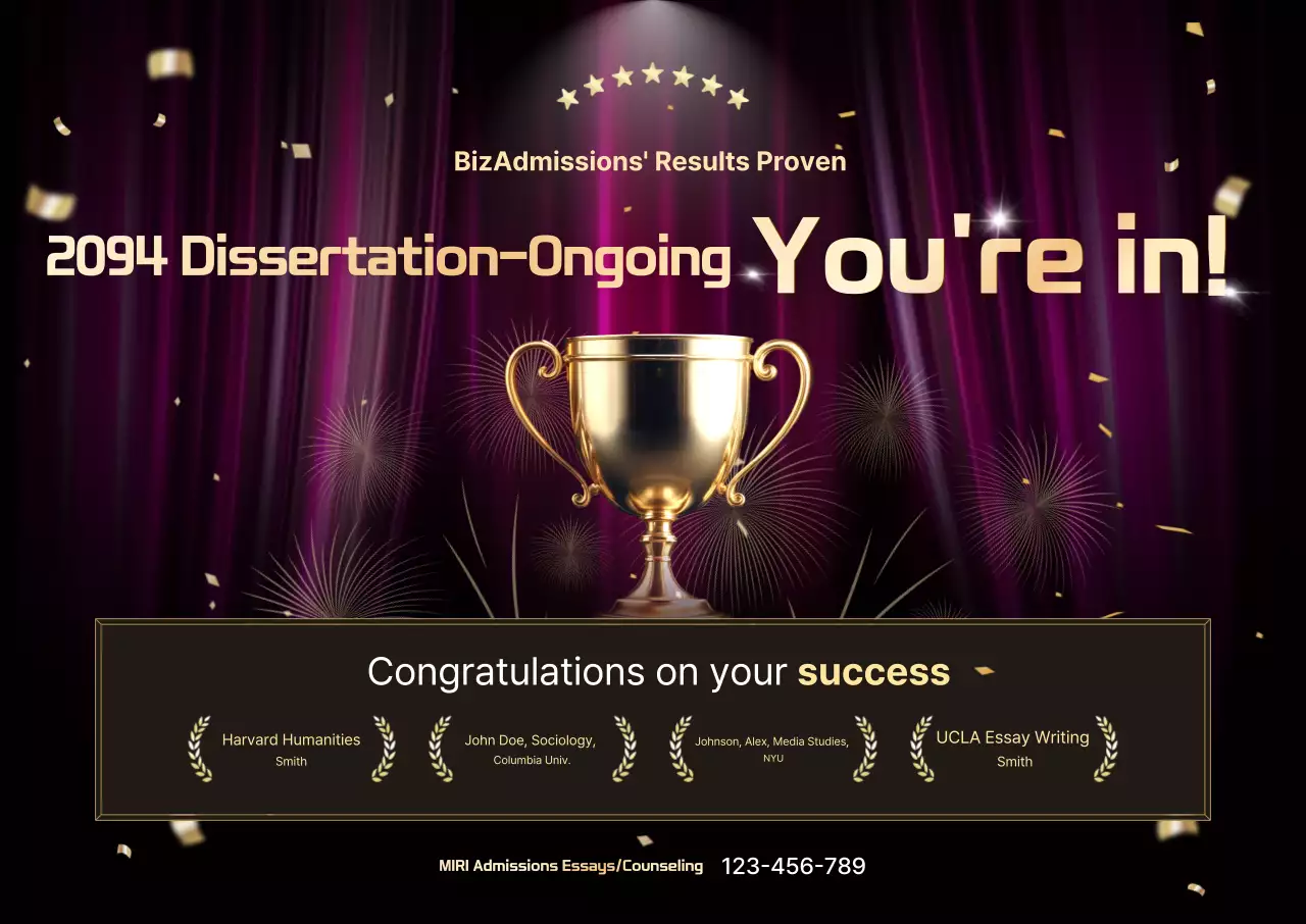 Congratulations on passing the Bora Luxury entrance exam!