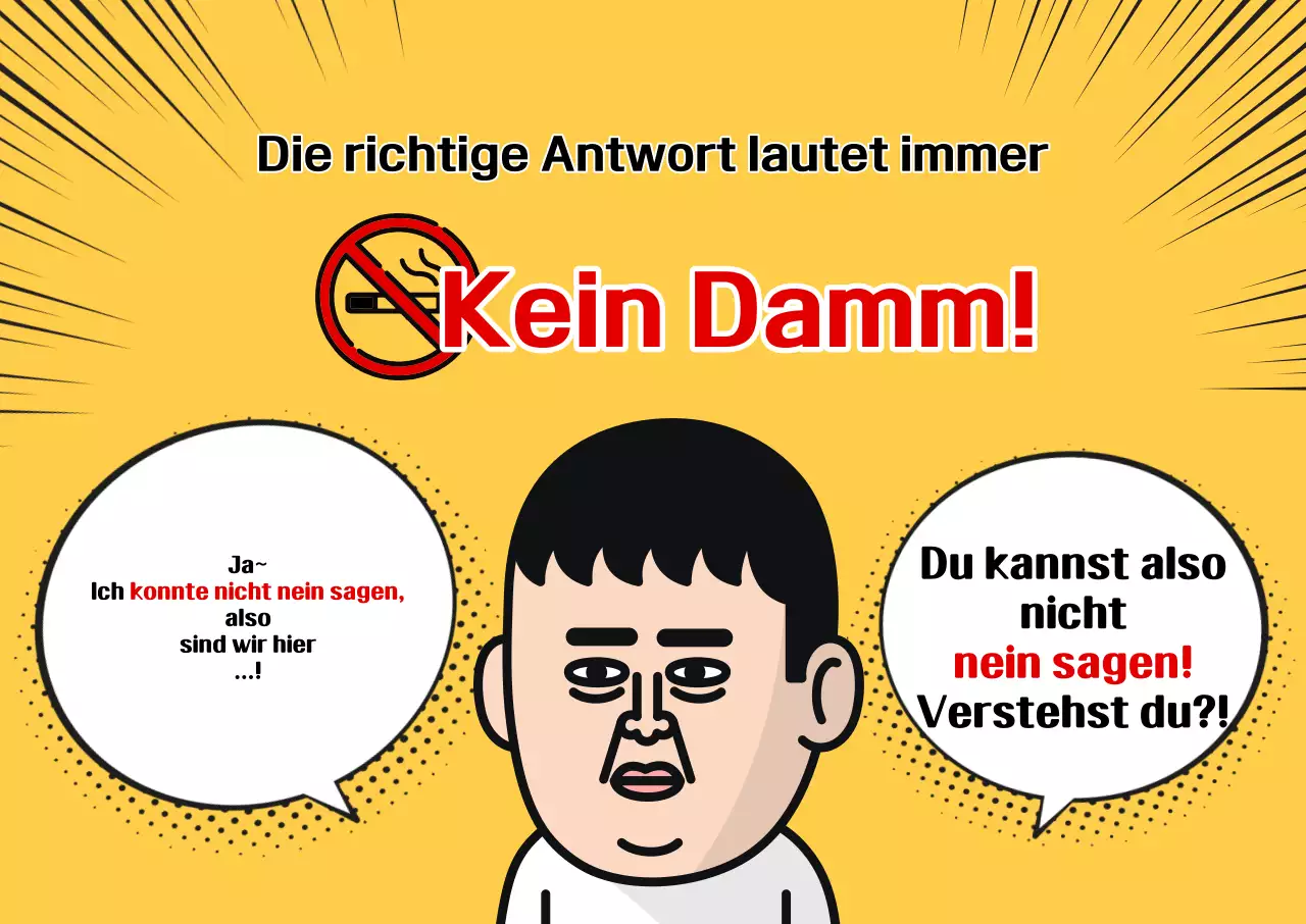 Kampagne „Gelbe Flasche zum Rauchstopp“