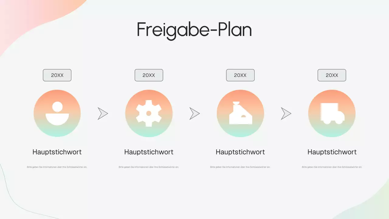 Beige Moderne Geschäftsstrategie-Präsentation