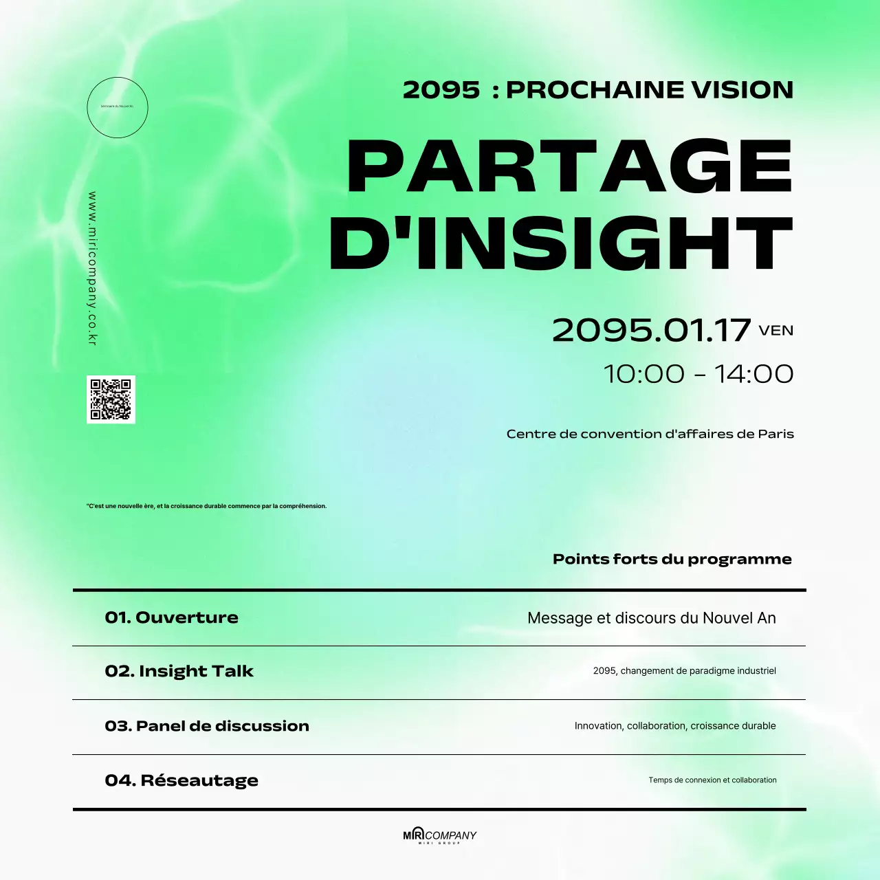 Guide du séminaire Mint Modern Vision