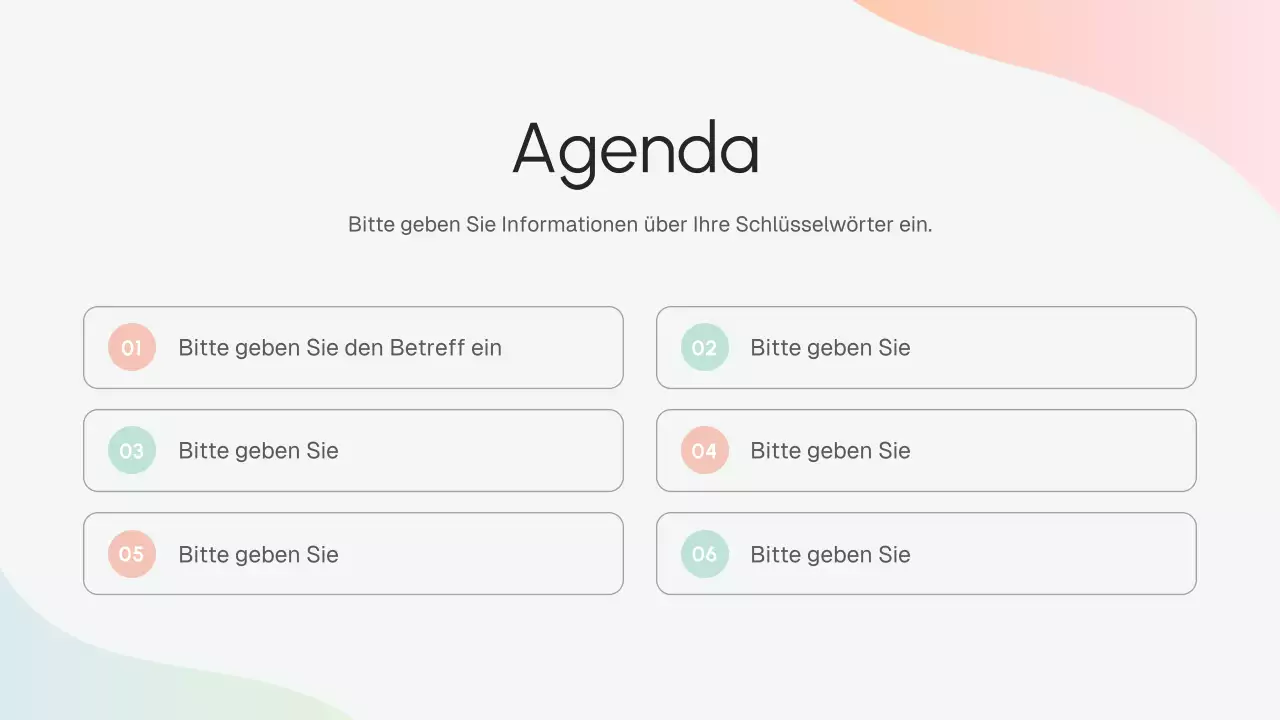 Beige Moderne Geschäftsstrategie-Präsentation