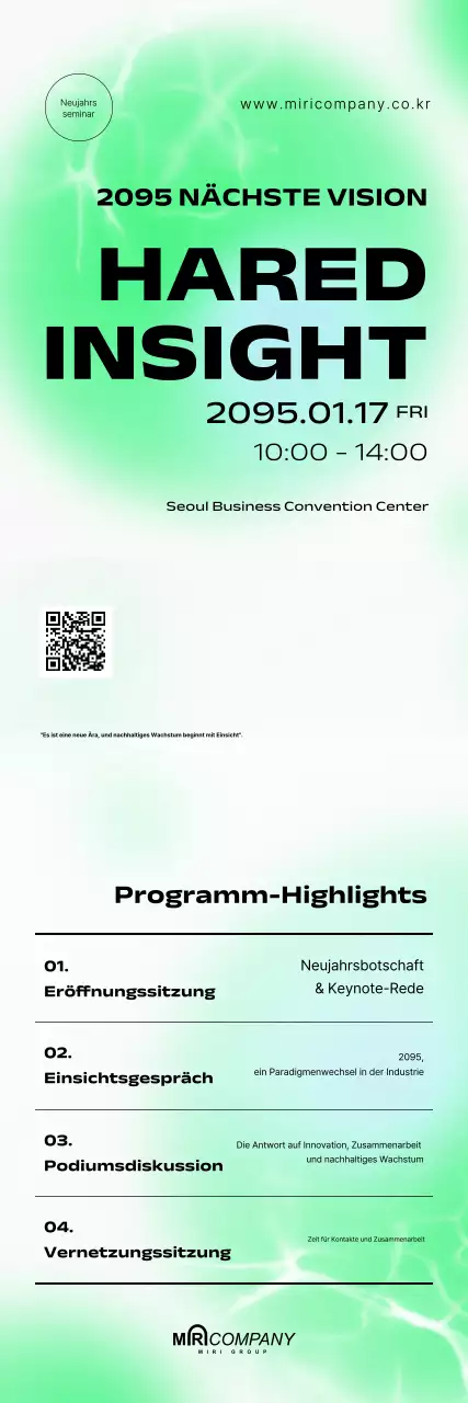 Mint Modern Vision Seminarleitfaden