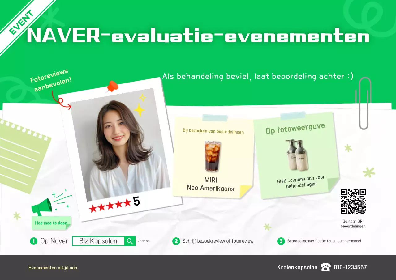 Groene, schone evenementenpromotie