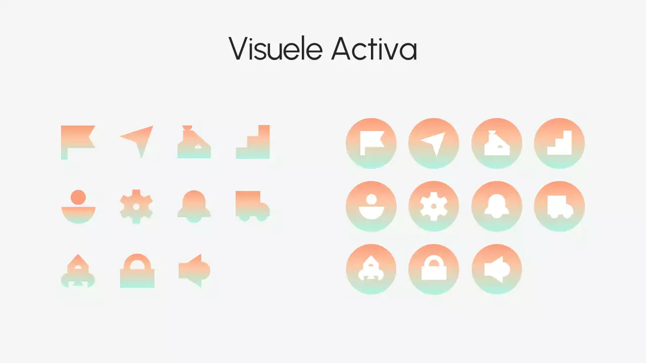 Beige moderne bedrijfsstrategiepresentatie