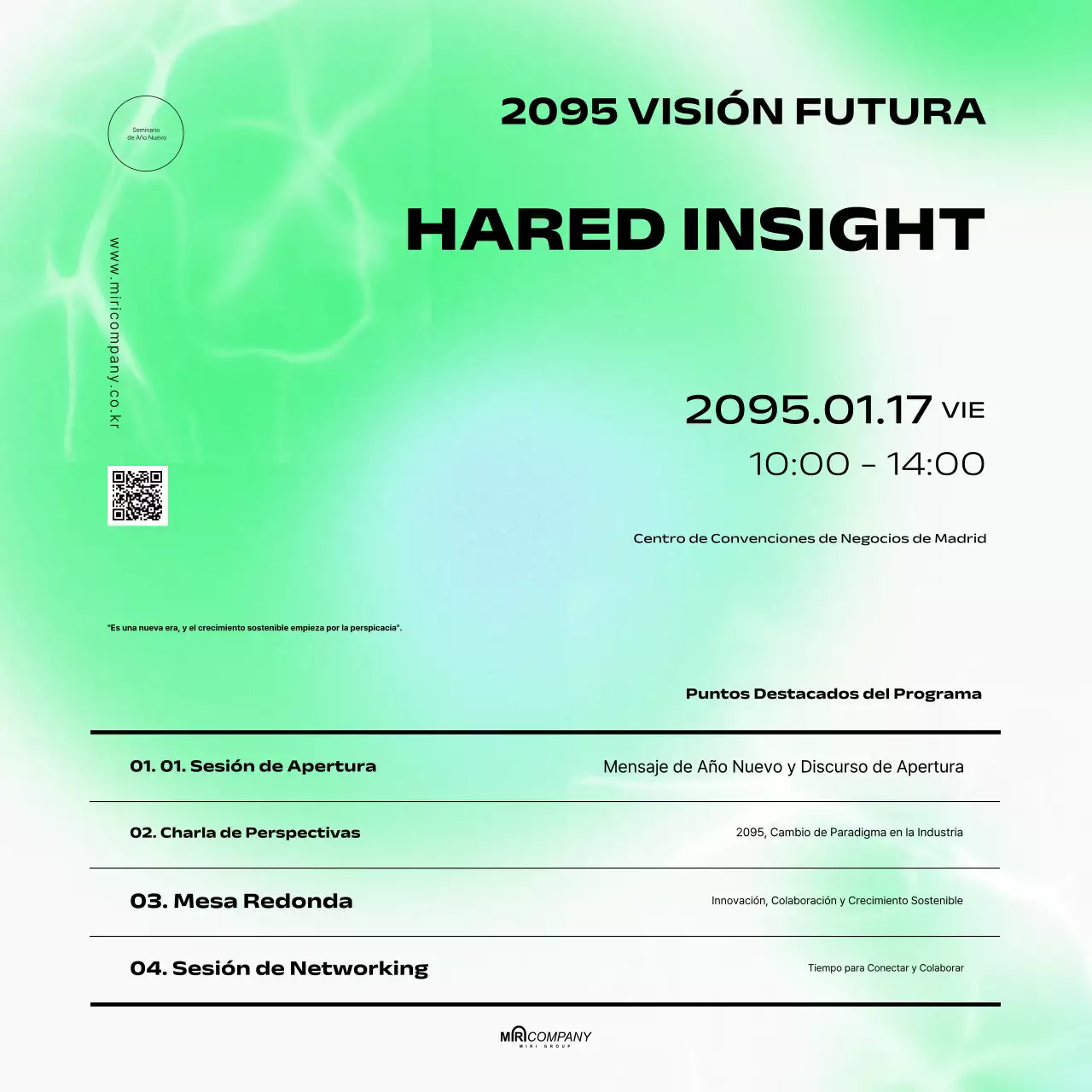 Guía del seminario Mint Modern Vision