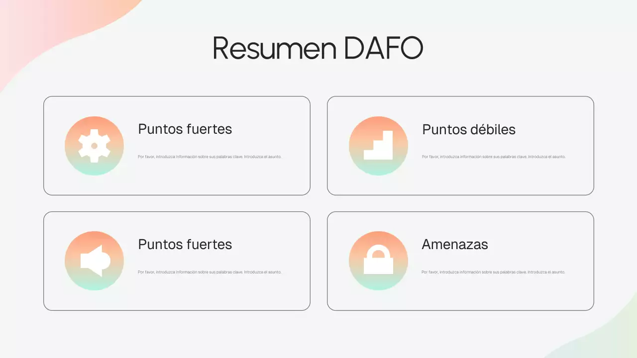 Presentación de estrategia empresarial moderna en beige