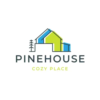 blue modern real estate advertisement