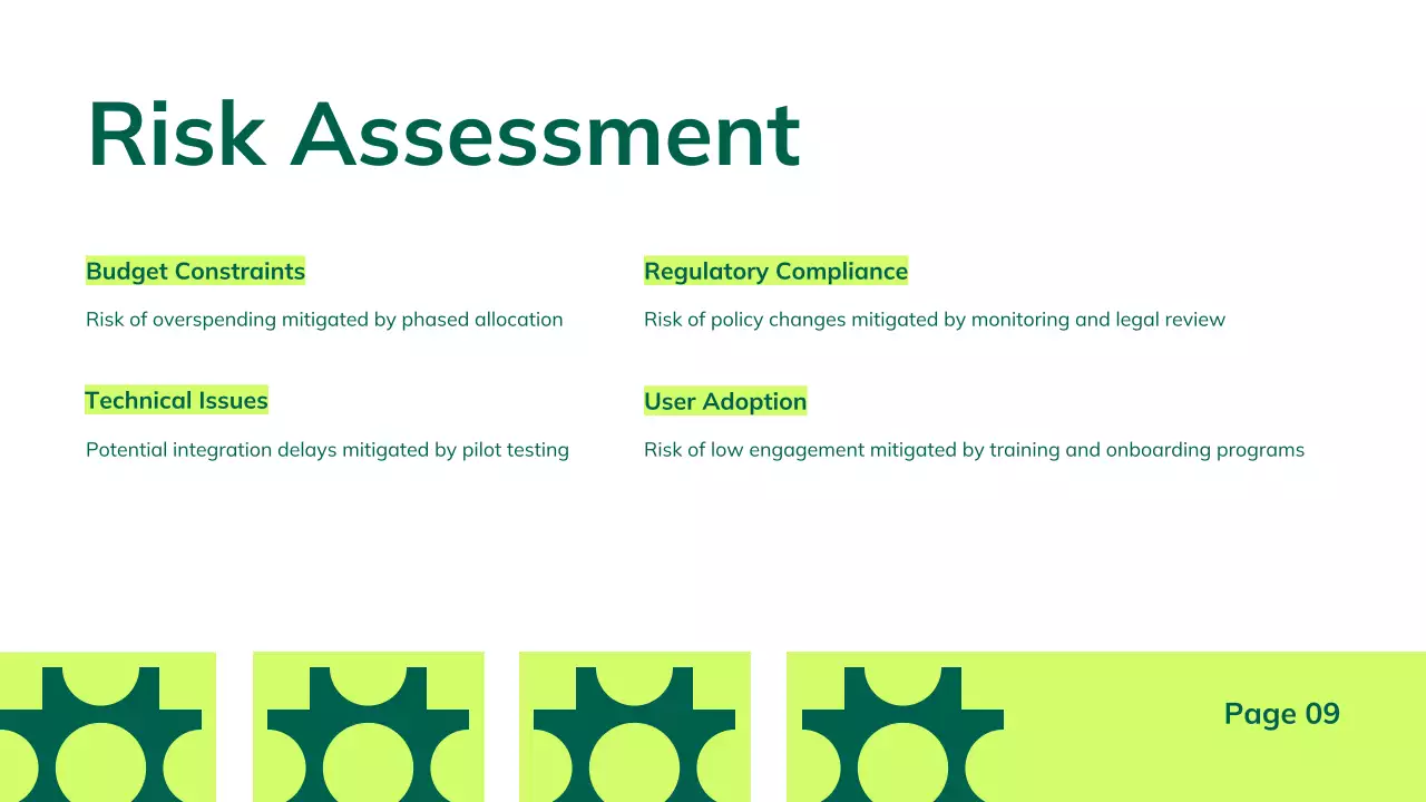 Green Modern Project Proposal