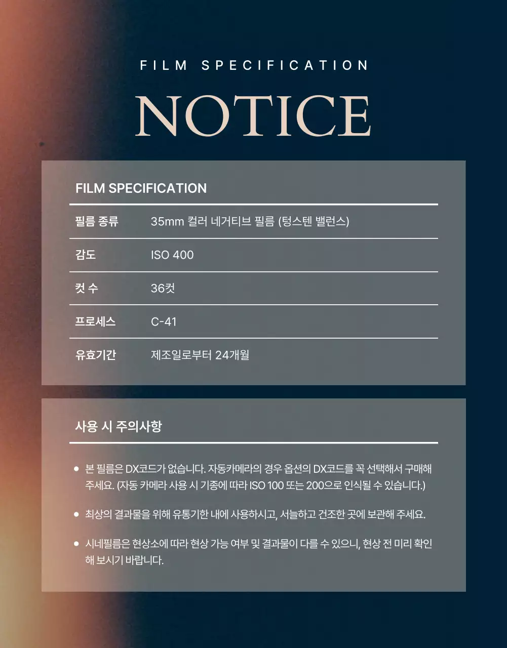 네이비 빈티지 카메라 광고