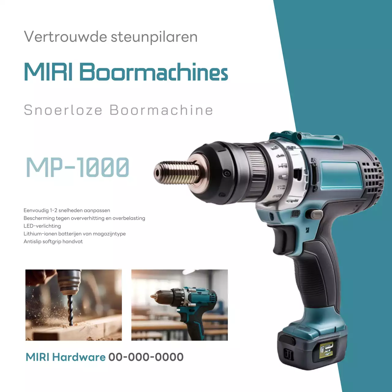 Mint Modern Power Tool-advertentie