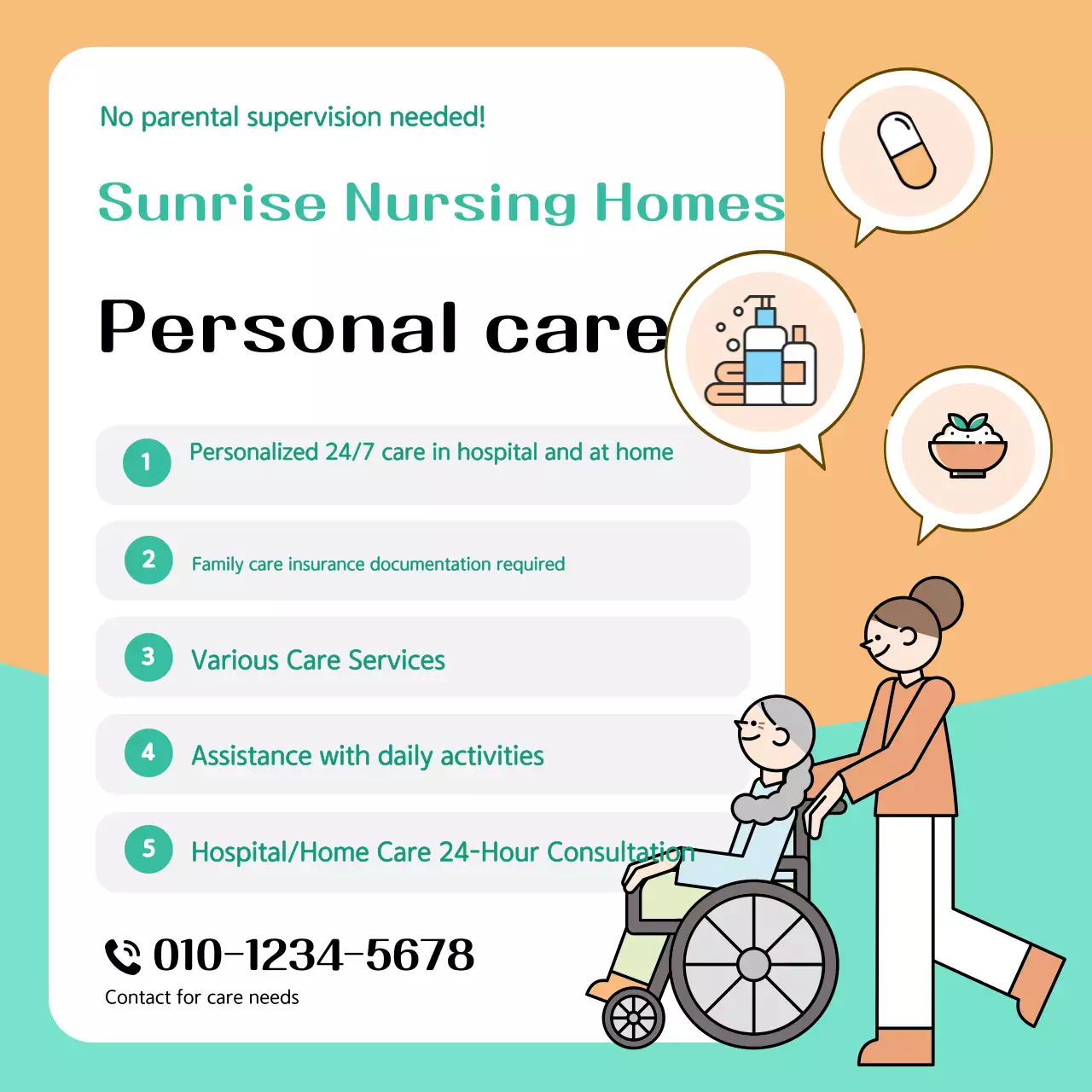 Iklan Perawatan Sederhana Orange