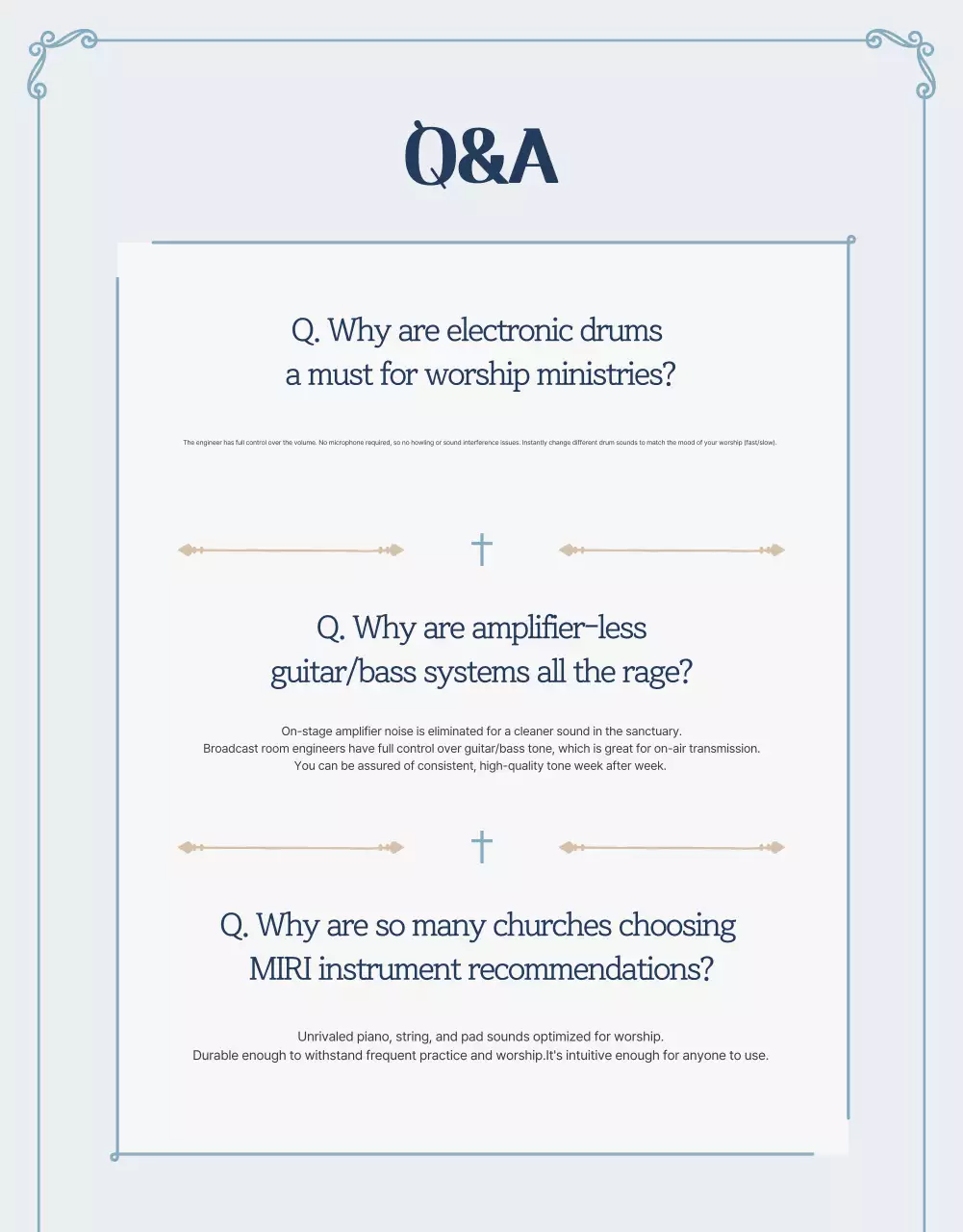 Promosi peralatan musik klasik biru