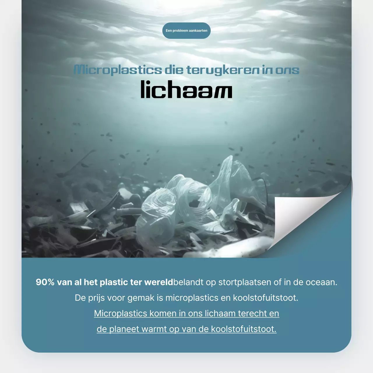 Groene Natuur Milieu Advertentie