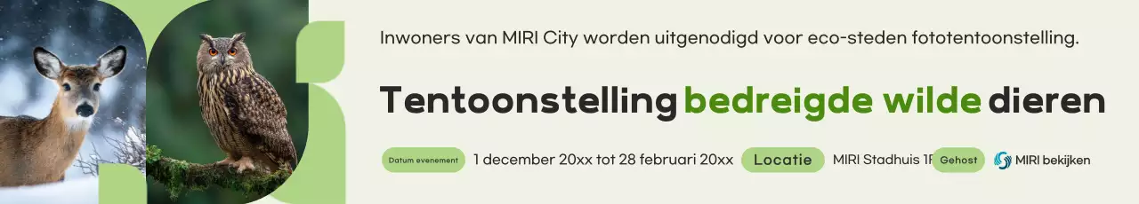 Groene Natuur Dierententoonstelling