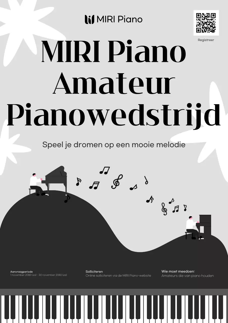Gids voor de Gray Minimal Piano Competition