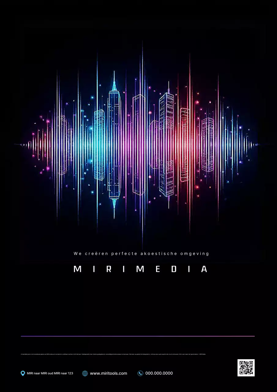 Neon Cyber ​​​​Sound Advertentie