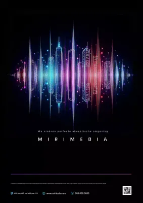 Neon Cyber Sound Advertentie