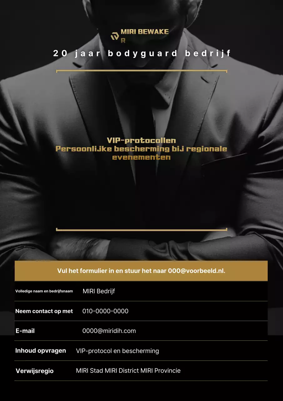 Zwarte geavanceerde beveiligingsadvertenties