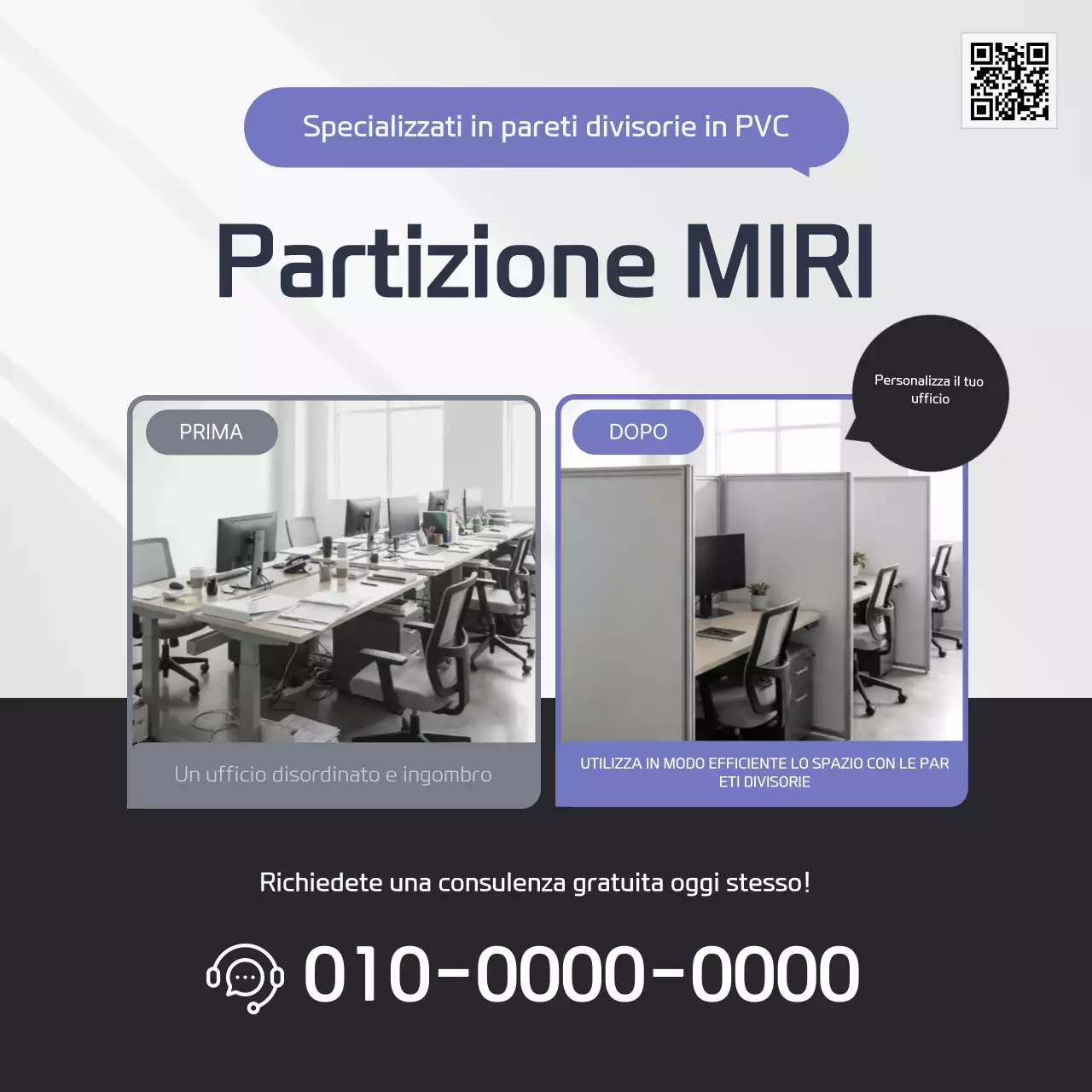 Pubblicità di White Clean Office