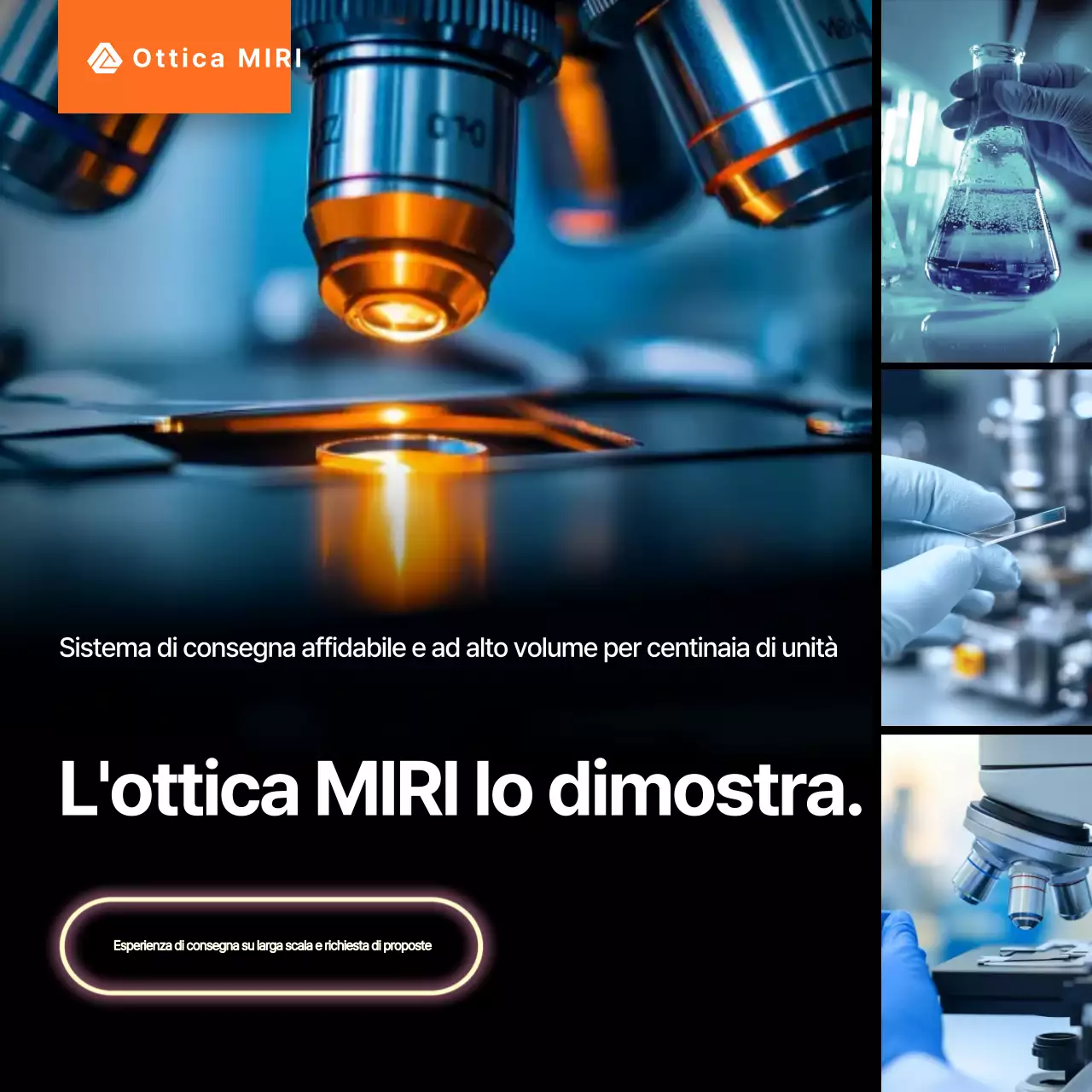 Pubblicità di Blue Modern Science