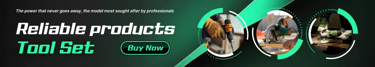 Anúncio de ferramentas elétricas ecológicas