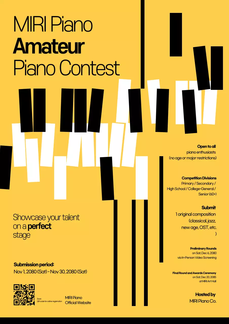 Sự kiện âm nhạc hiện đại màu vàng