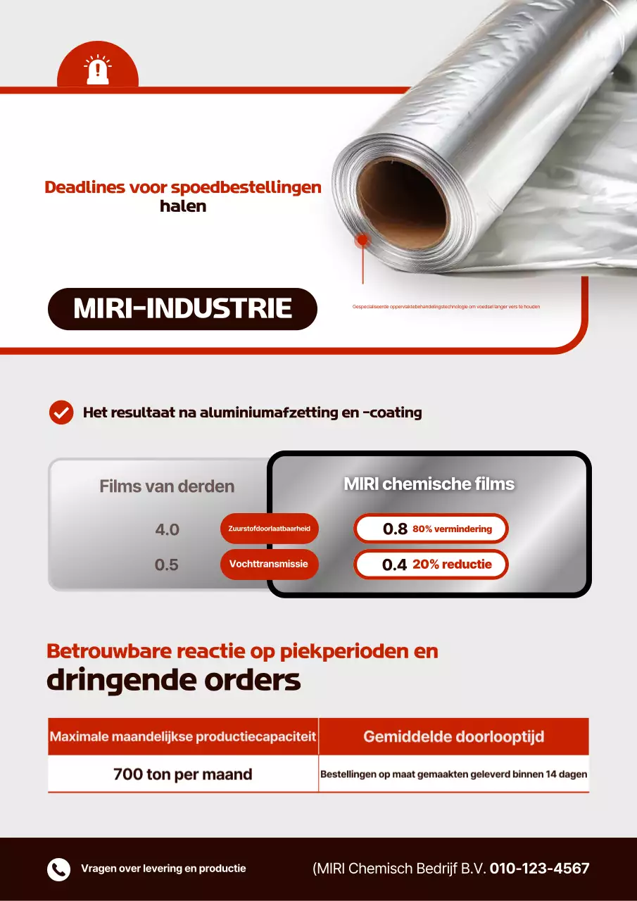 Rode Markeer Industriële Reclame