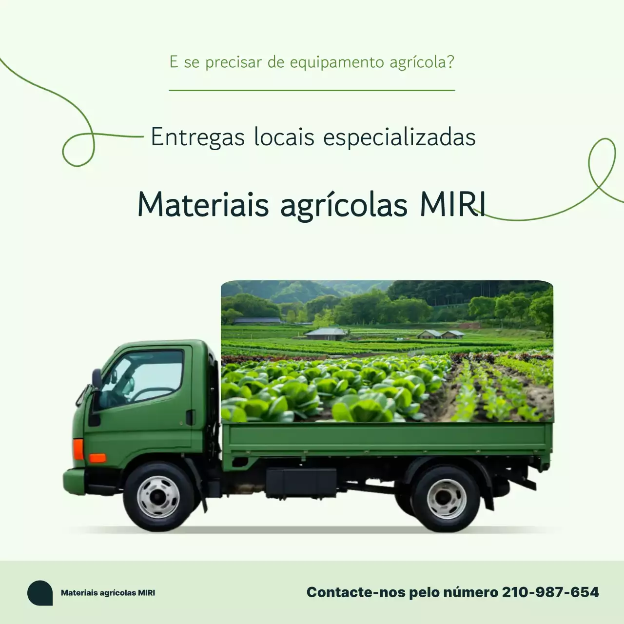 Publicidade da Mint Clean Agriculture