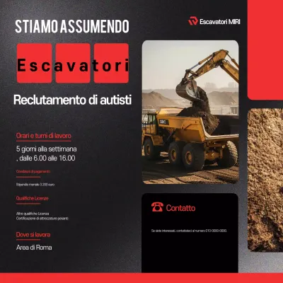 Reclutamento semplice rosso Reclutamento