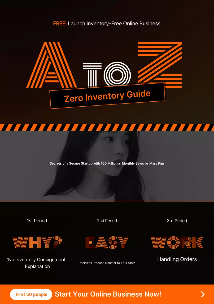 Quảng cáo khởi nghiệp trực tuyến hiện đại của Orange