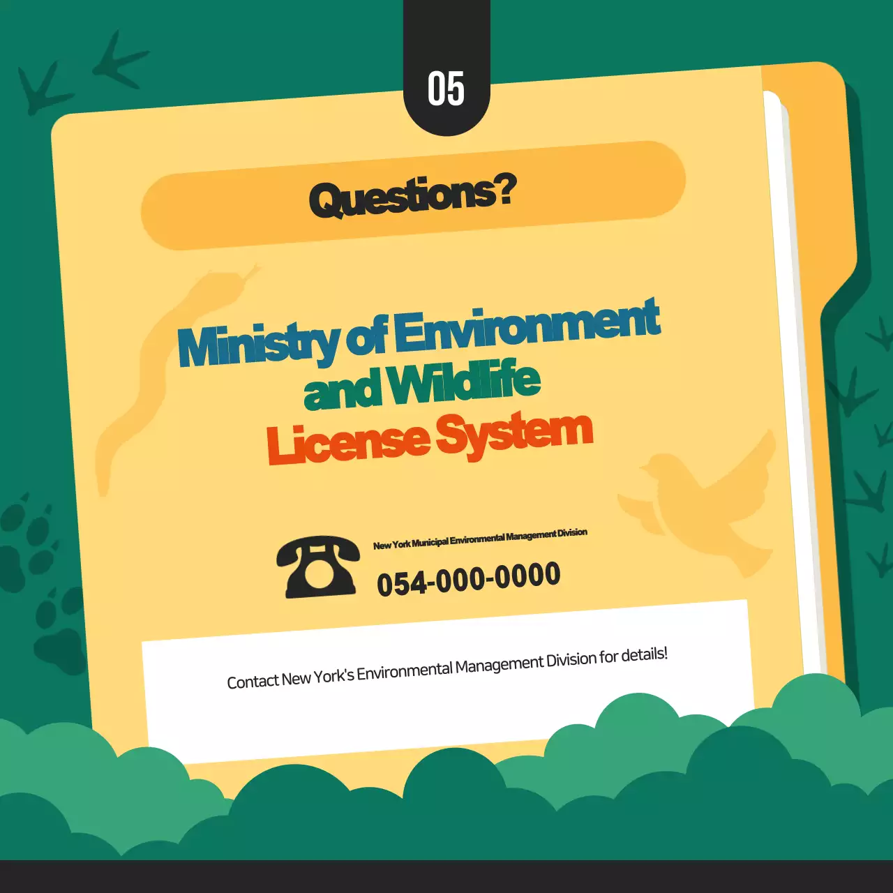 Green Highlight Environmental Information Conveyance