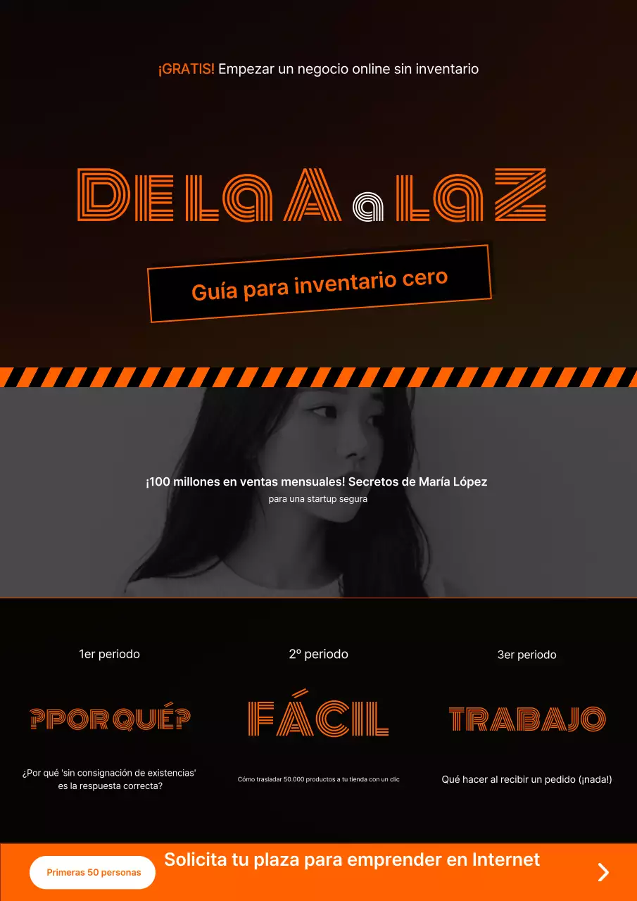 Anuncio de la startup Orange Modern Online