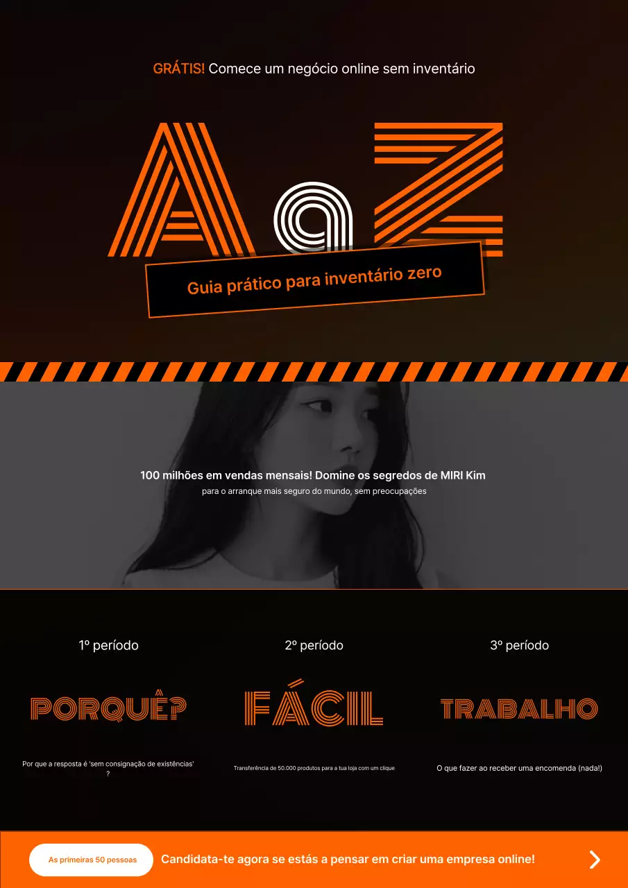 Anúncio da startup Orange Modern Online