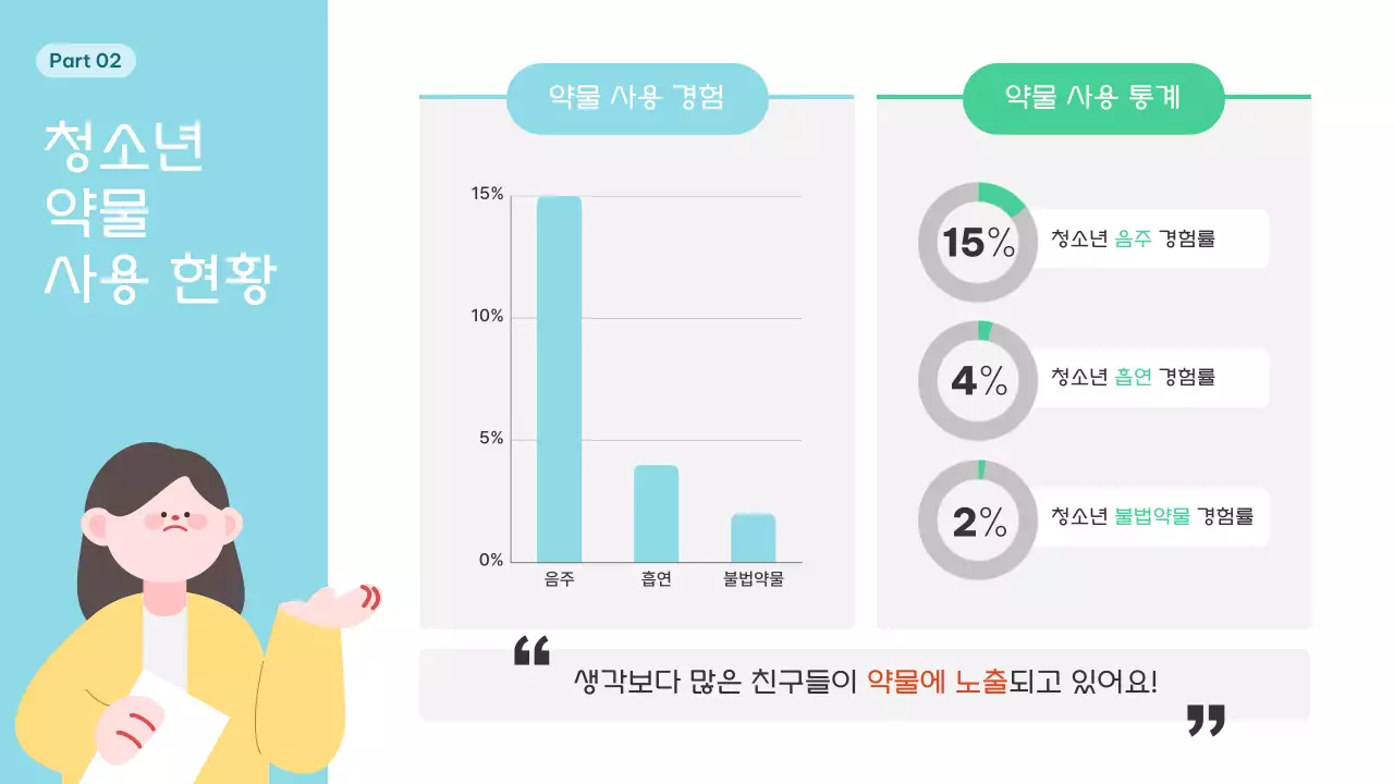 하늘색 심플 교육 자료 예방 교육