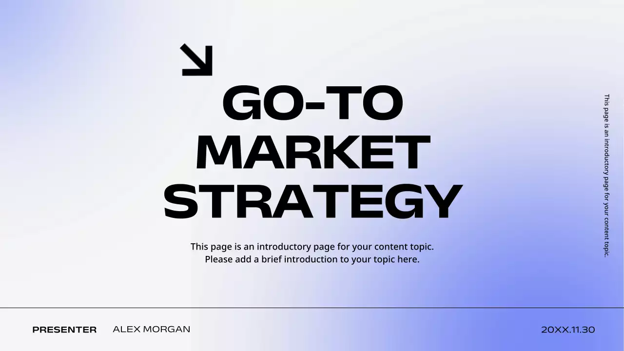 Blue Modern Business Plan Presentation