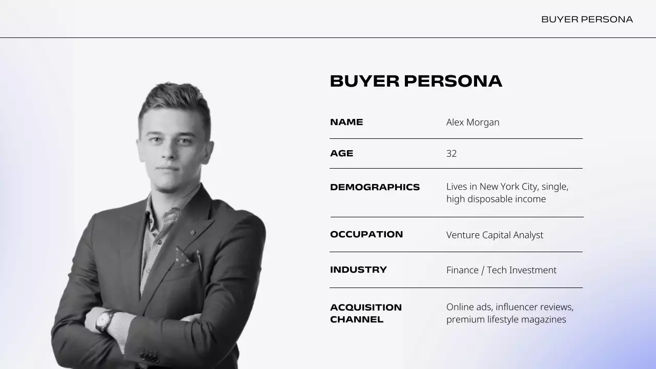 Blue Modern Business Plan Presentation