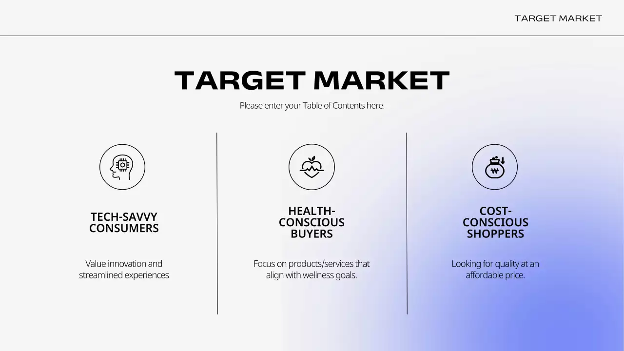 Blue Modern Business Plan Presentation