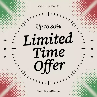 Beige Modern Sale Promotion Instagram Post