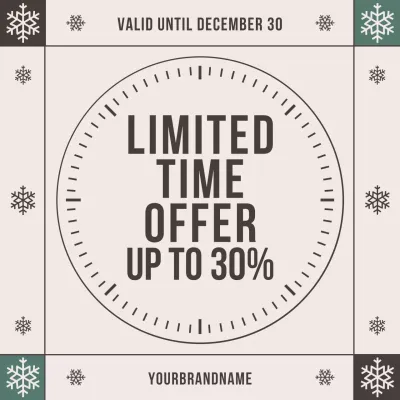 Beige Retro Sale Promotion Instagram Post